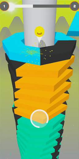 Emoji Stack Ball - Helix Crush & Blast screenshot 5