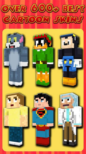 Cartoon Skins for Minecraft PE screenshot 1