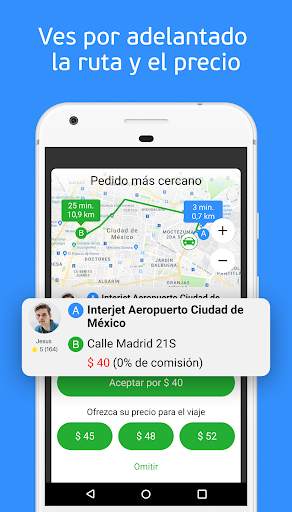 inDriver - Viajes económicos screenshot 7
