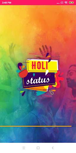 Holi Status screenshot 1