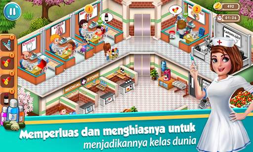 Dokter Dash: Rumah Sakit Game screenshot 3