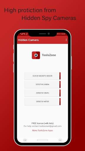 Hidden Camera Detector – IR Cam Finder screenshot 2
