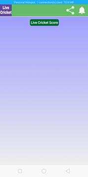 Live Cricket Score screenshot 1