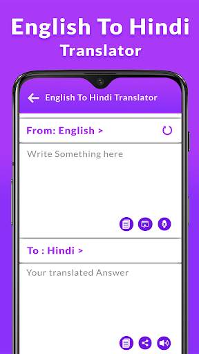 Hindi English Translator - Hindi translate app screenshot 2