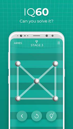 Sepak Bola 1Line: Teka – Teki Menghubungkan Garis screenshot 1