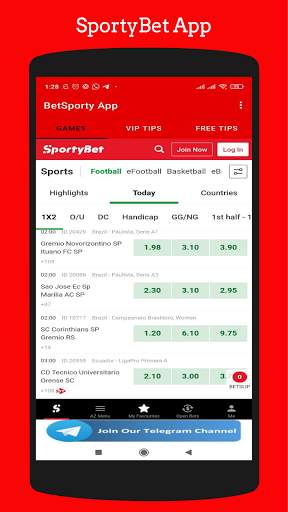 SportyBet App Download - Betting Tips screenshot 1