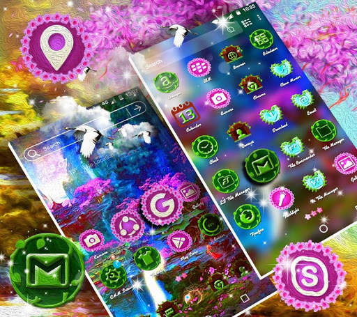 Fantasy Launcher Theme screenshot 1