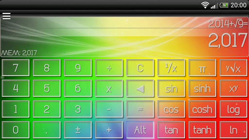 SCalc theme Glass screenshot 5