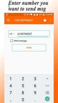WhatsDirect - Direct Chat and Open for WhatsApp screenshot 1