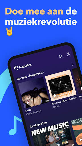 Napster screenshot 1