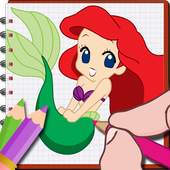 Little Mermaid Coloring Book 1.1