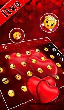 Live Red Romantic Heart Stylish Reading screenshot 5