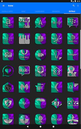 Teal and Purple Icon Pack screenshot 23