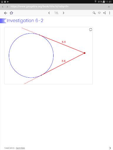 Interactive Circle Geometry screenshot 16
