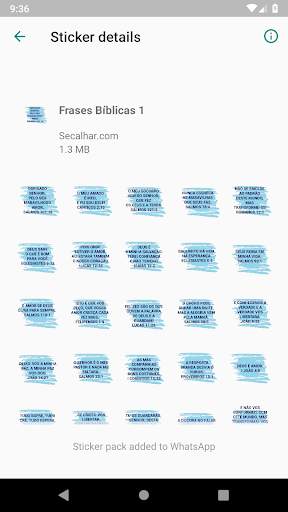 Biblical verses Stickers for Whatsapp screenshot 4