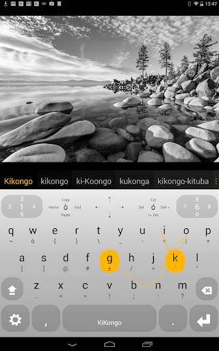 Kongo Keyboard plugin screenshot 2