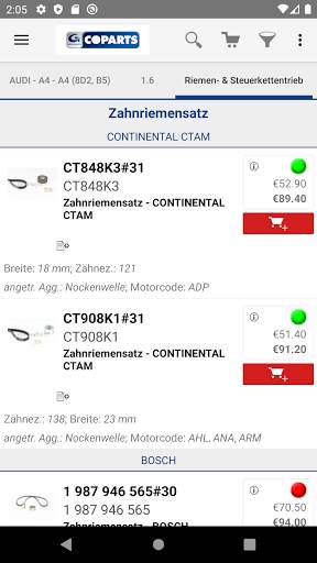 COPARTS Mobile screenshot 5