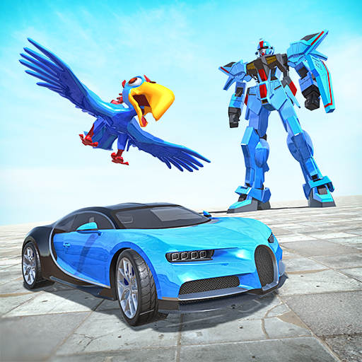 Parrot Robot Transforme: Robot Bike Games 1.1