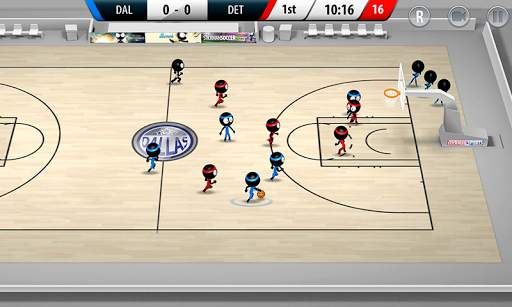 Stickman Basketball 3D screenshot 2