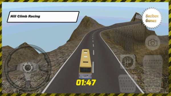 Ekstrim Bus Bukit Climb Racing screenshot 3