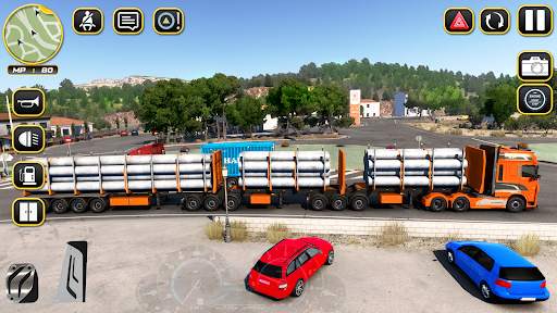 Semi Truck Parking: Car Games screenshot 7