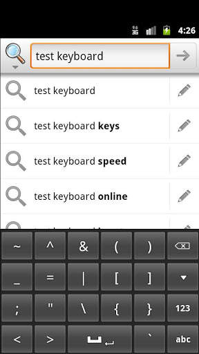 Slidy Press Keyboard स्क्रीनशॉट 3