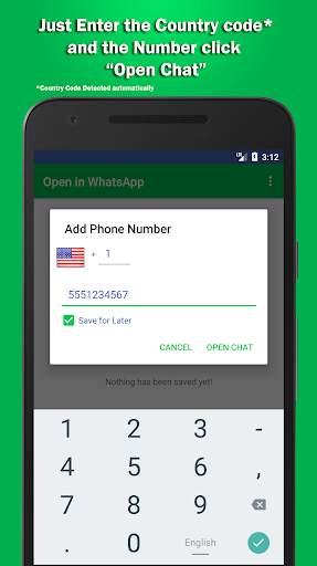 Open for WhatsApp screenshot 2