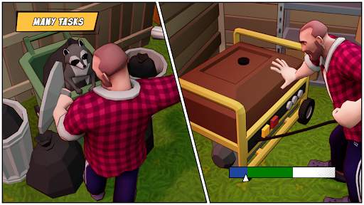 Angry Dad: Arcade Simulator स्क्रीनशॉट 2