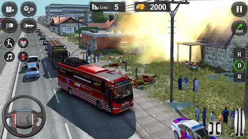 US Bus Simulator 2022-Bus Game screenshot 2