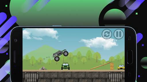 Mini Monster Truck Game स्क्रीनशॉट 5
