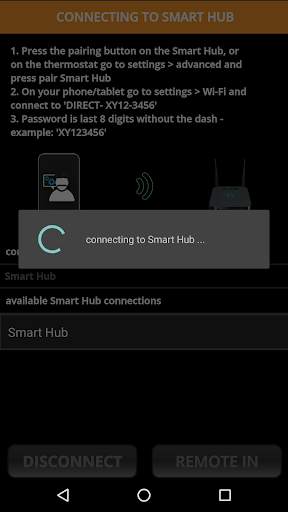 iComfort Mobile Setup screenshot 2