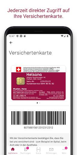 myHelsana screenshot 2