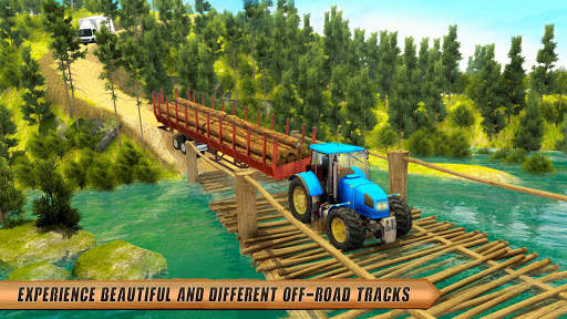 Heavy Tractor Trolley Cargo Simulator 2020 screenshot 14