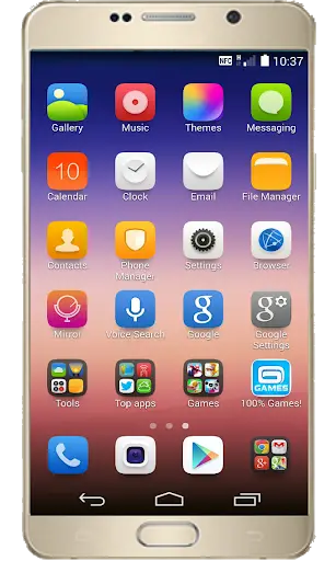 Launcher for iPhone 7 скриншот 2