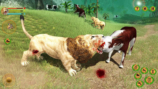 Lion Simulator Attack 3d Game screenshot 10