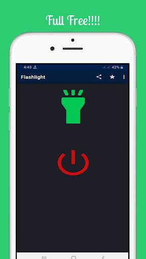 Flashlight LED Pro - Super bright torch light screenshot 1