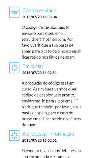 Desbloqueie o seu LG Depressa screenshot 4