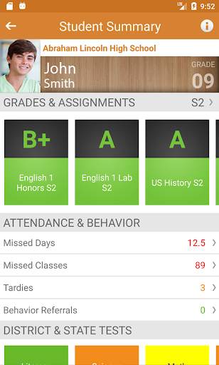 DPS Portal screenshot 1