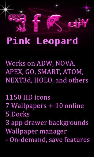 Leopard theme for GO Launcher screenshot 1