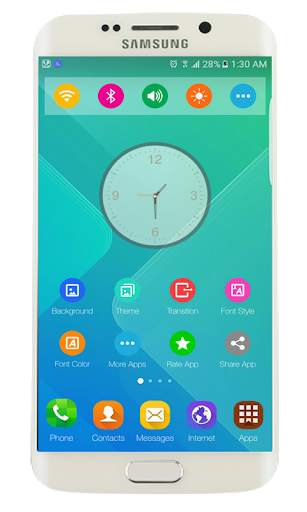 Galaxy S8 launcher Theme screenshot 4