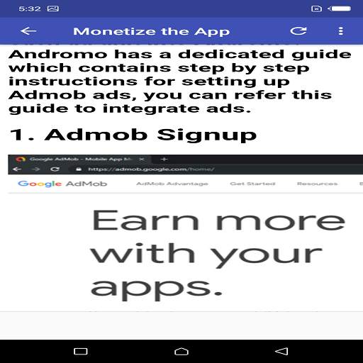 Learn Andromo screenshot 5
