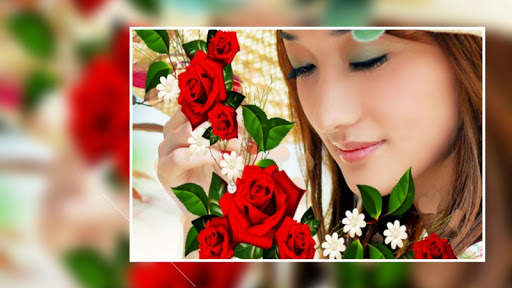 Beautiful Flower Photo Frames Greeting Cards 4 تصوير الشاشة
