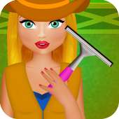 farm cleaning game