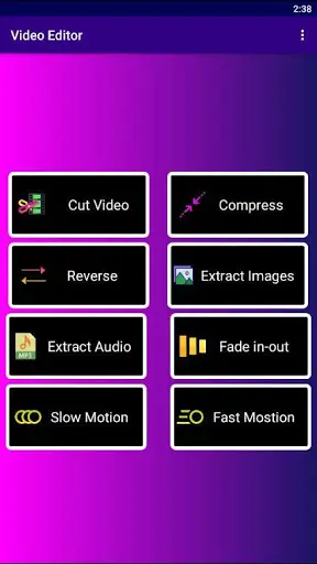 Video Editor Pro screenshot 1