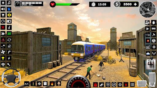 Real Train Driving Simulator screenshot 3
