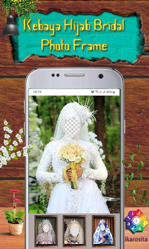 Kebaya Hijab Pengantin Bingkai Foto screenshot 5