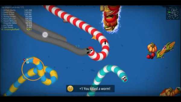 Guide worms zone Cacing io snake screenshot 3