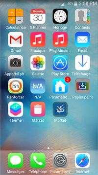 launcher for iphone 8 theme plus screenshot 3