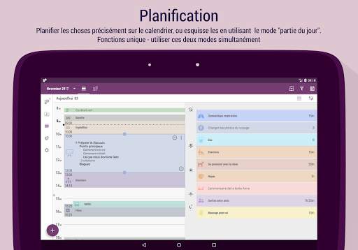 Time Planner: Horaire, Tâches screenshot 20
