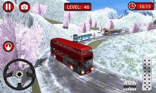 Heavy Bus Uphill Racing 3D - Bus Driving Game screenshot 2